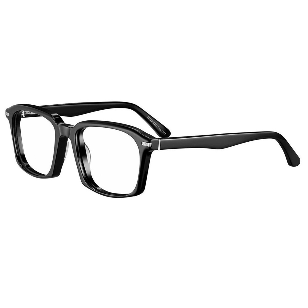 NWT Serengeti SV609001 L Black 56mm Eyeglasses